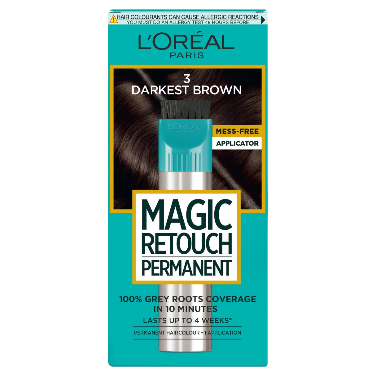 L'Oreal Paris Magic Retouch Permanent 3 Darkest Brown