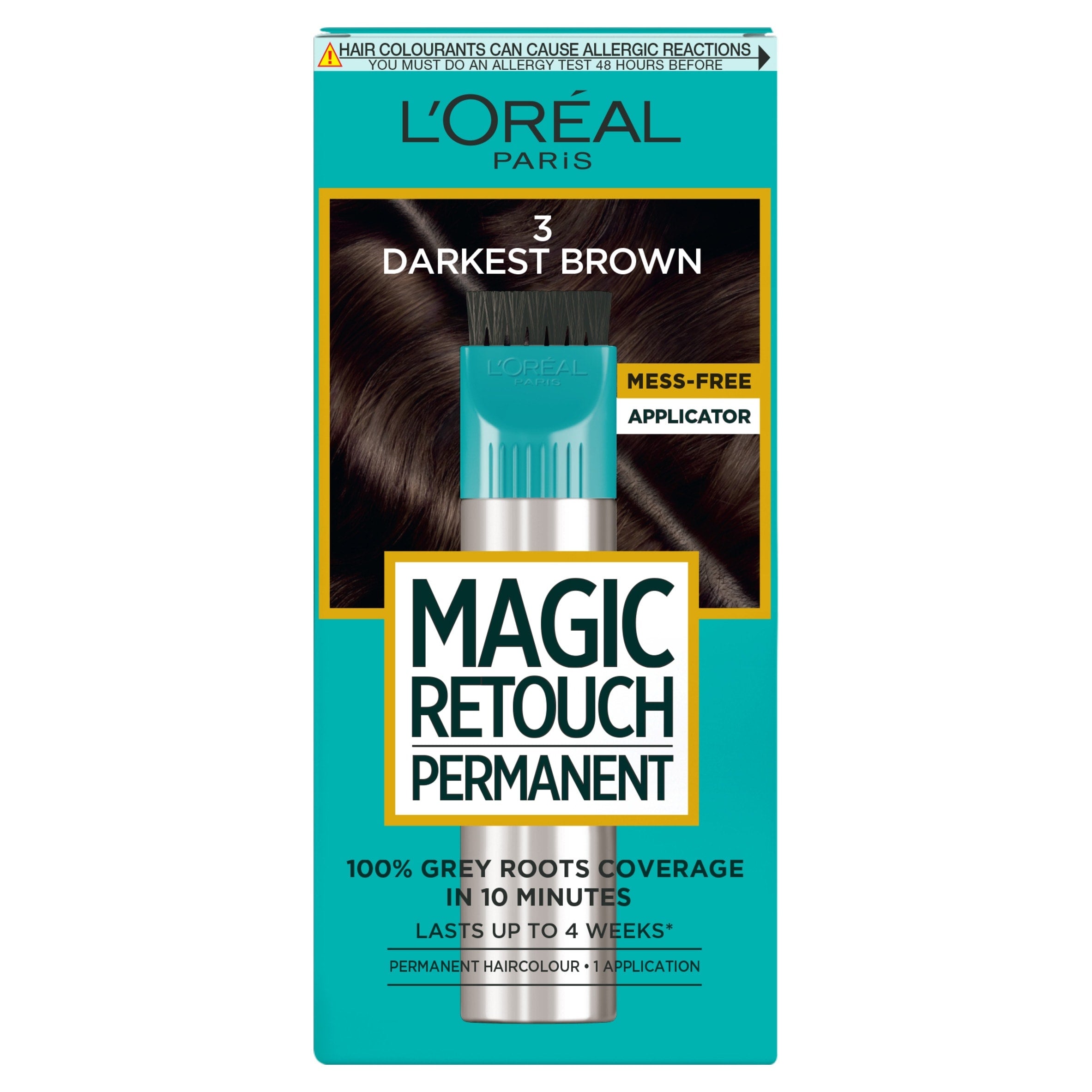 L'Oreal Paris Magic Retouch Permanent 3 Darkest Brown
