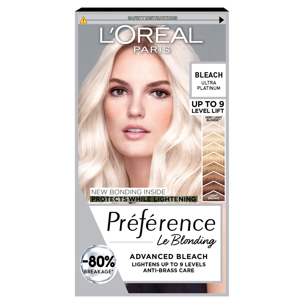 L'Oreal Paris Preference 8 L Extreme Platinum Permanent Hair Dye