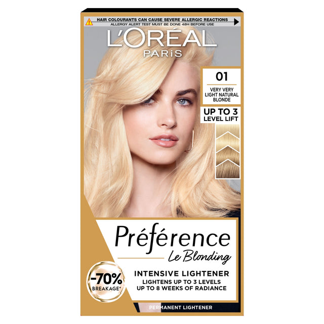 L'Oreal Paris Preference Core 01 Prague Permanent Hair Dye
