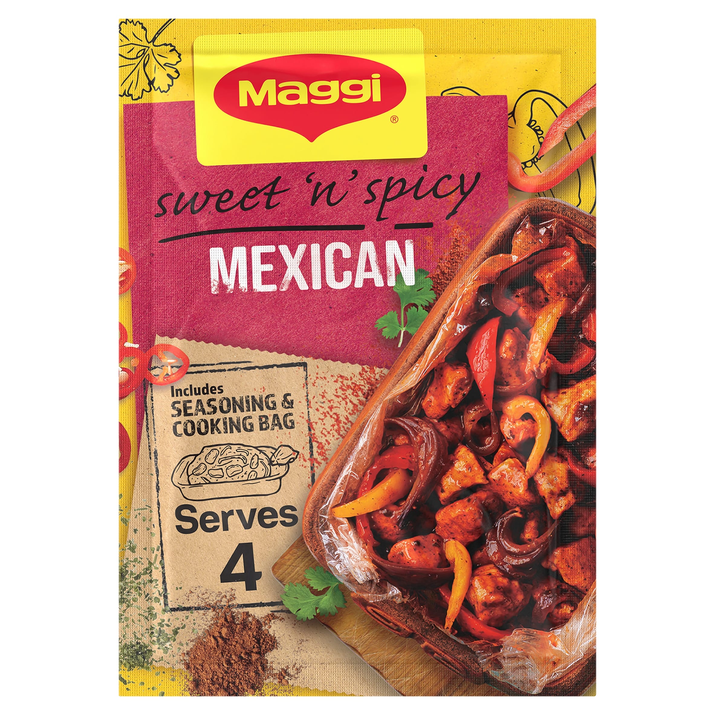 Maggi So Juicy Mexican Recipe Mix 38 g