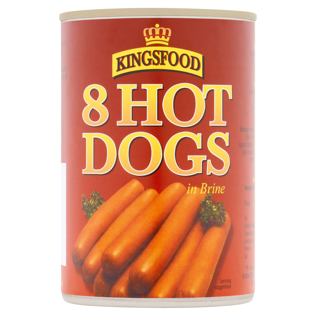 Lancaster 8 Hot Dogs In Brine 400 g
