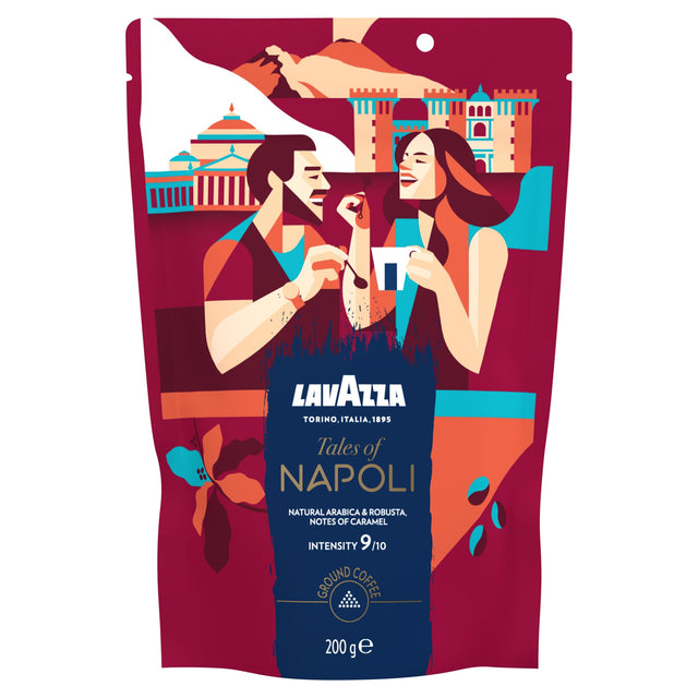 Lavazza Tales Of Napoli Ground Coffee 200 g