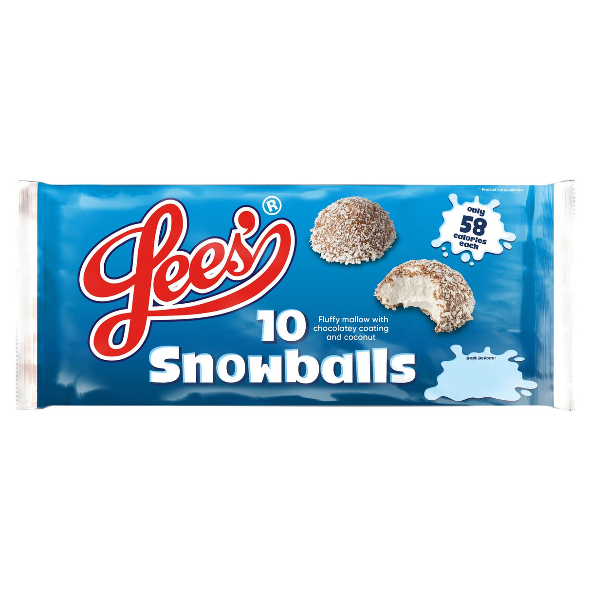 Lee's Snowballs 10 Pack 130 g