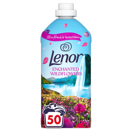 Lenor Fabric Conditioner Mrs Hinch's Spring Edition Enchanted Wildflowers 50 Washes 1.65 L