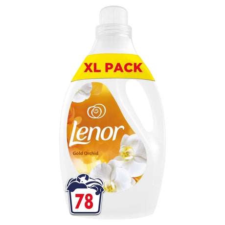 Lenor Indulge Gold Orchid Fabric Conditioner 78 Washes 2.574 L