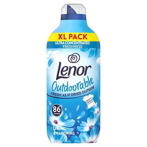Lenor Outdoorable Fabric Conditioner Spring Awakening 86 Washes 1.204 L
