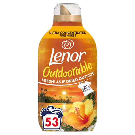 Lenor Outdoorable Golden Sunset Fabric Conditioner 53 Washes 742 ml