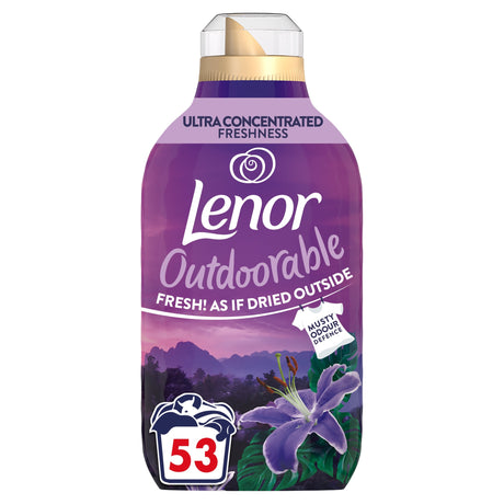 Lenor Outdoorable Moonlight Lily Fabric Conditioner 53 Washes 742 ml