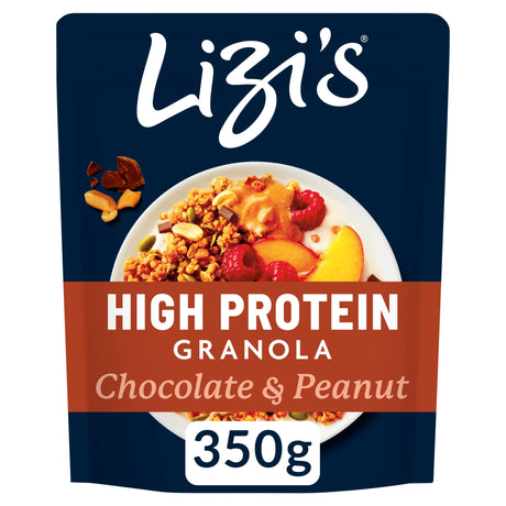 Lizi's High Protein Granola Chocolate & Peanut 350 g