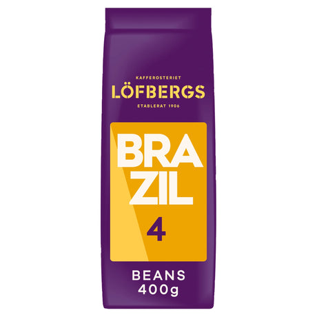 Lofbergs Brazil Coffee Lovers Medium Roast Whole Bean 400 g