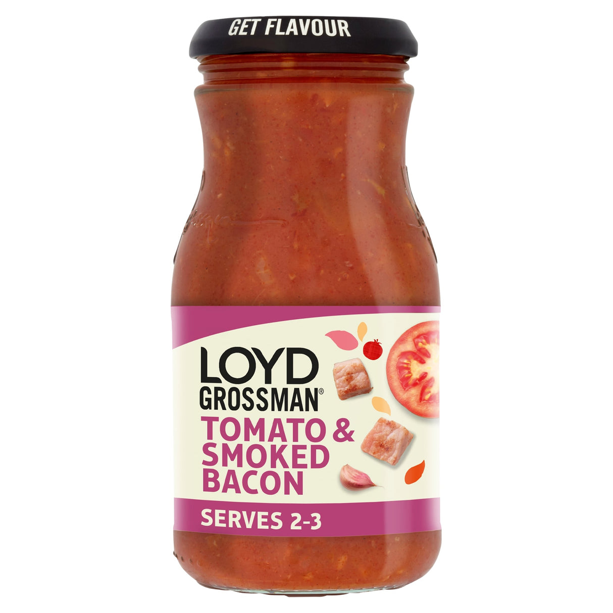 Loyd Grossman Smoky Bacon Pasta Sauce 350 g