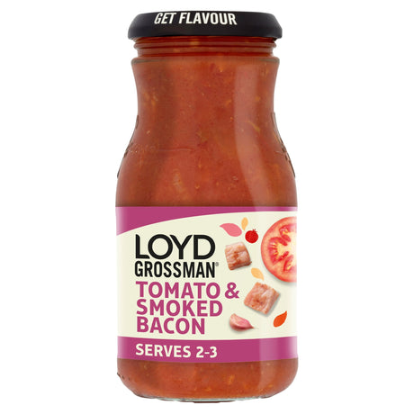 Loyd Grossman Smoky Bacon Pasta Sauce 350 g