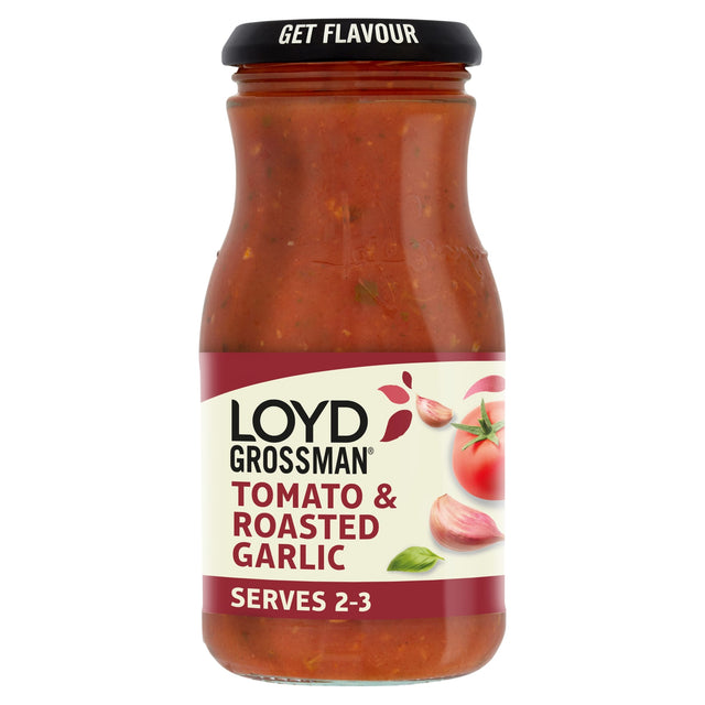 Loyd Grossman Tomato Roasted Garlic Pasta Sauce 350 g