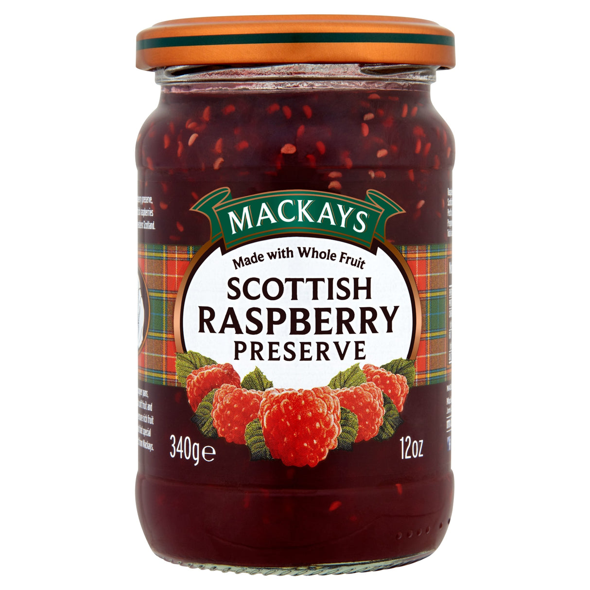 Mackays Scottish Raspberry Preserve 340 g