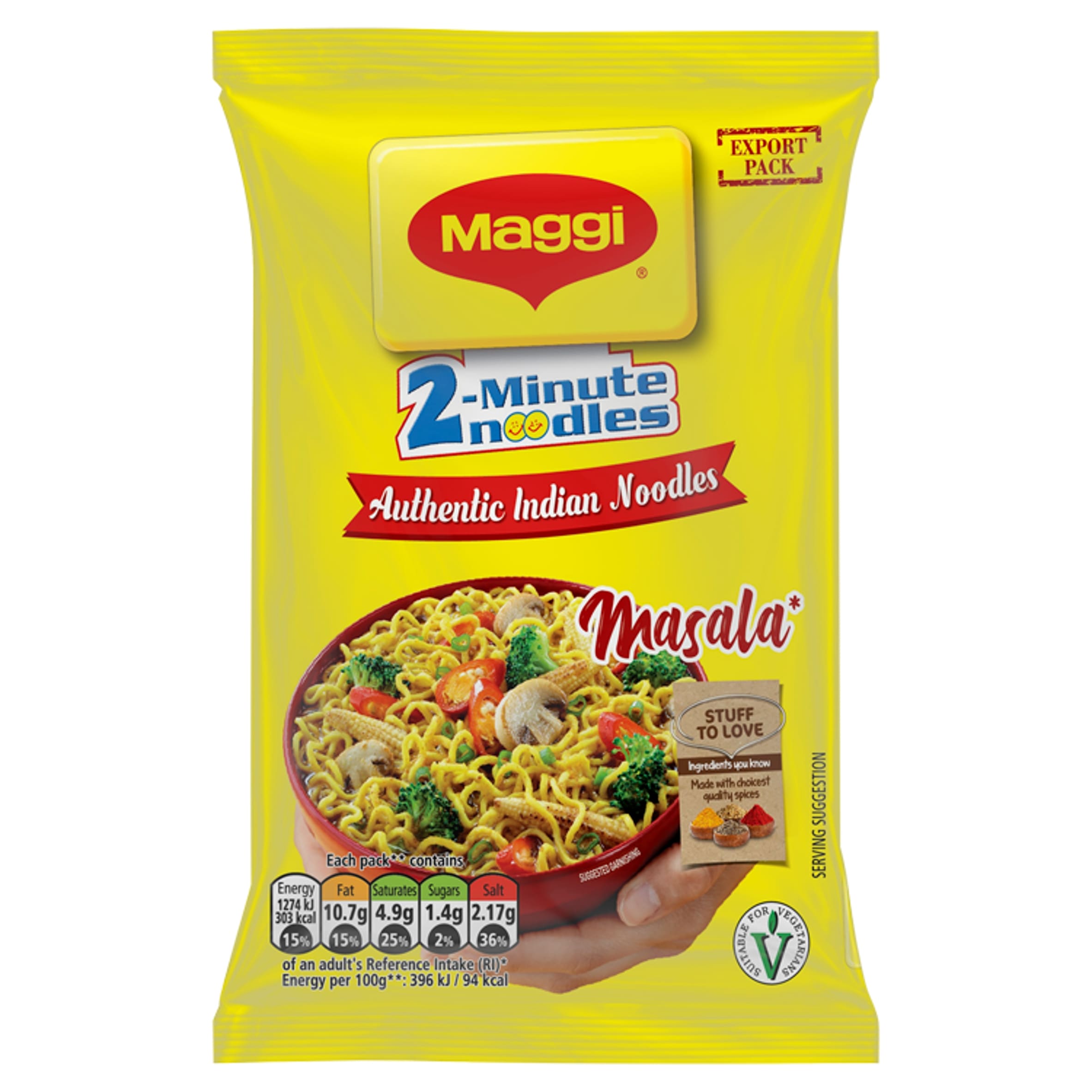 Maggi 2 Minute Masala Flavour Instant Noodles 70 g