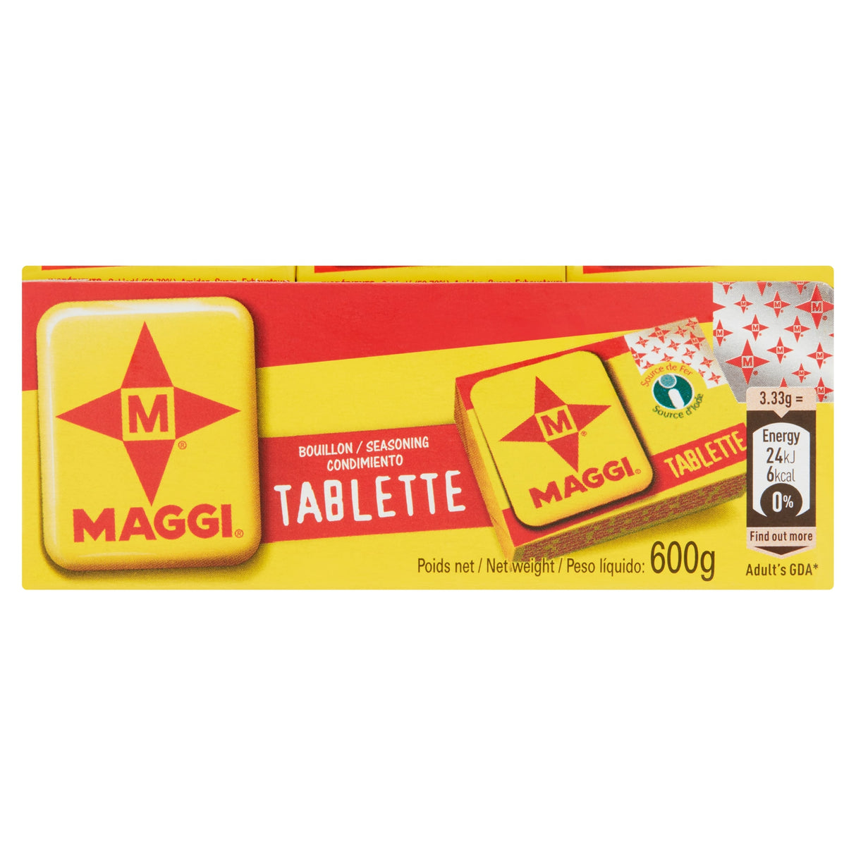 Maggi Seasoning Bouillon Tablets 60 x 10 g 600 g