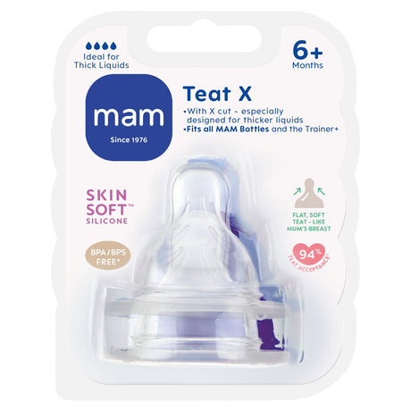 Mam 6+ Months Cut Teat X x2