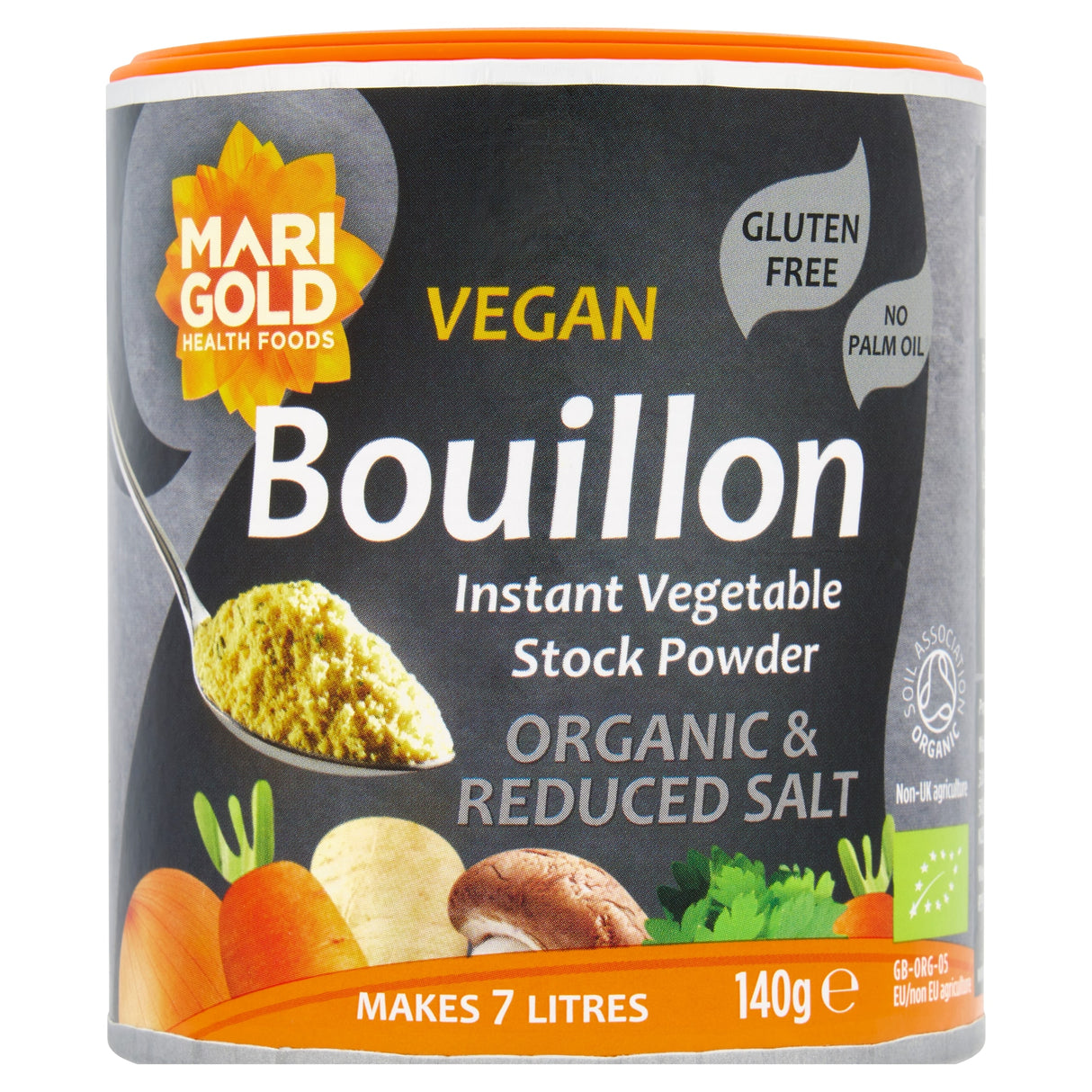 Marigold Organic Vegetable Vegan Bouillon Powder 140 g