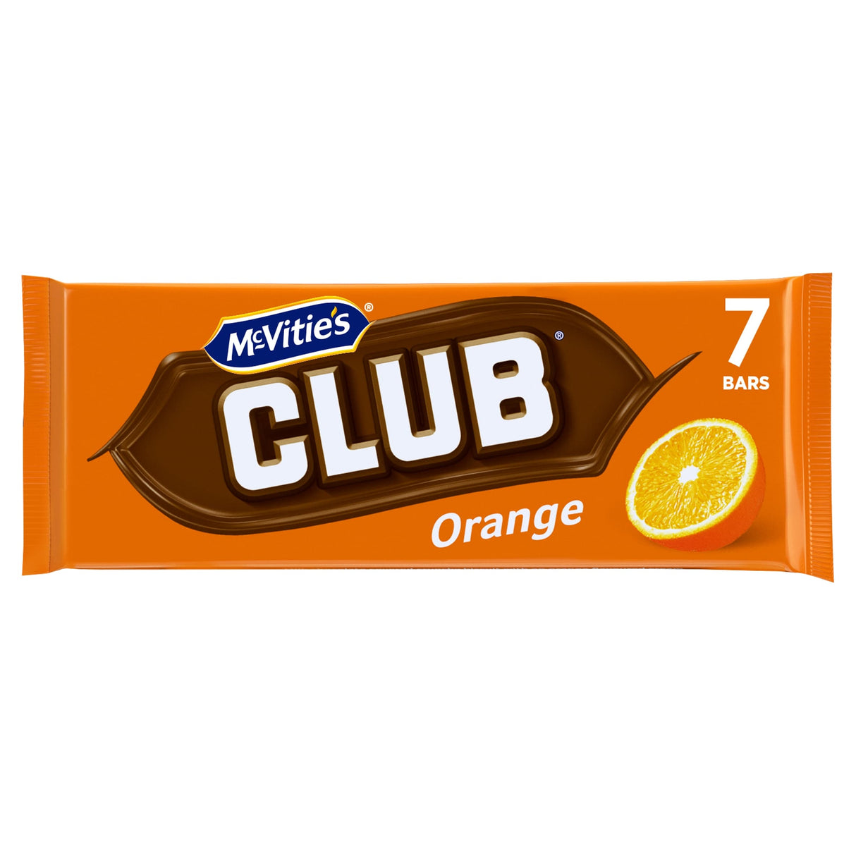 McVitie's Club Orange Biscuit Bars 7 x 22 g