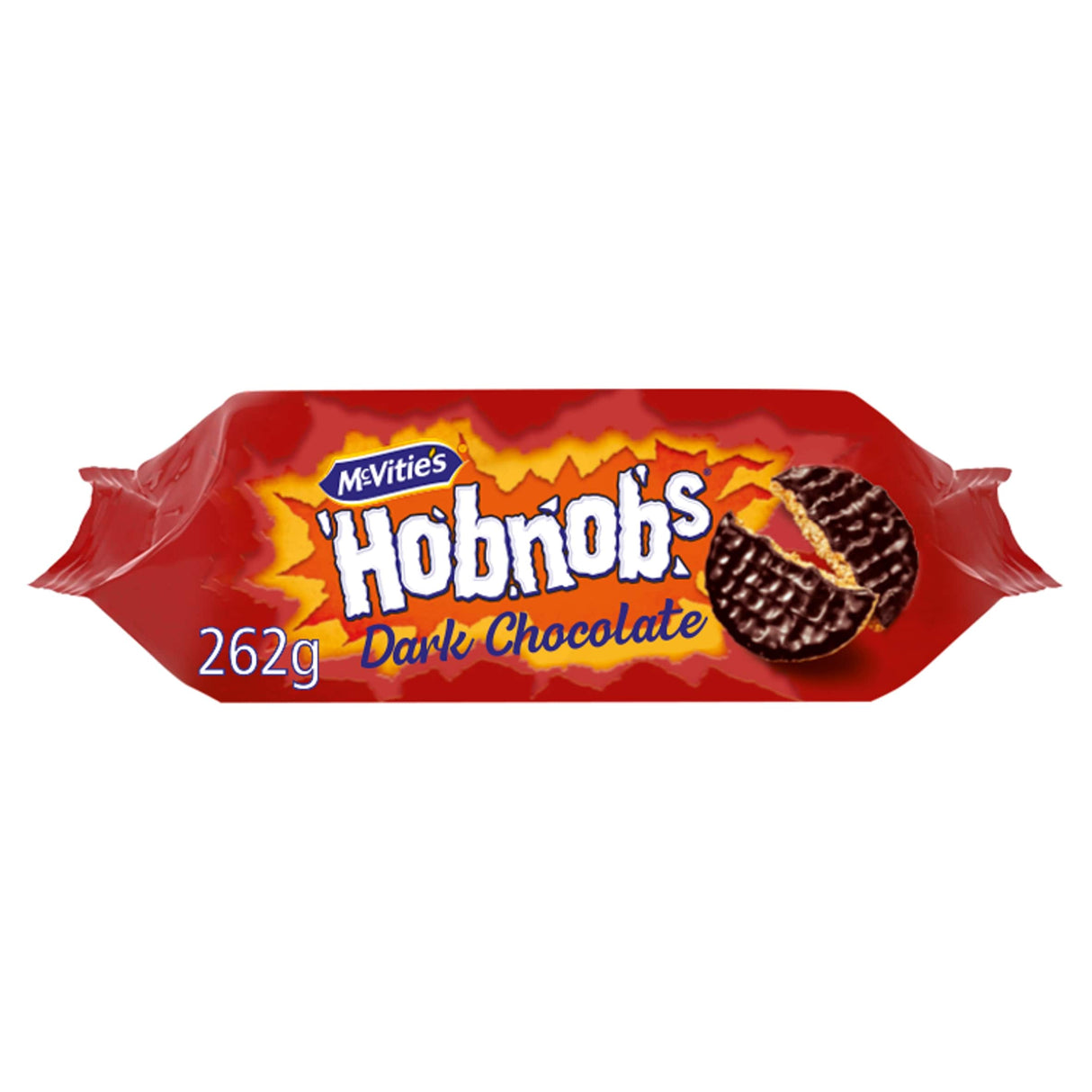 McVitie's Hobnobs Dark Chocolate Biscuits The Oaty One 262 g