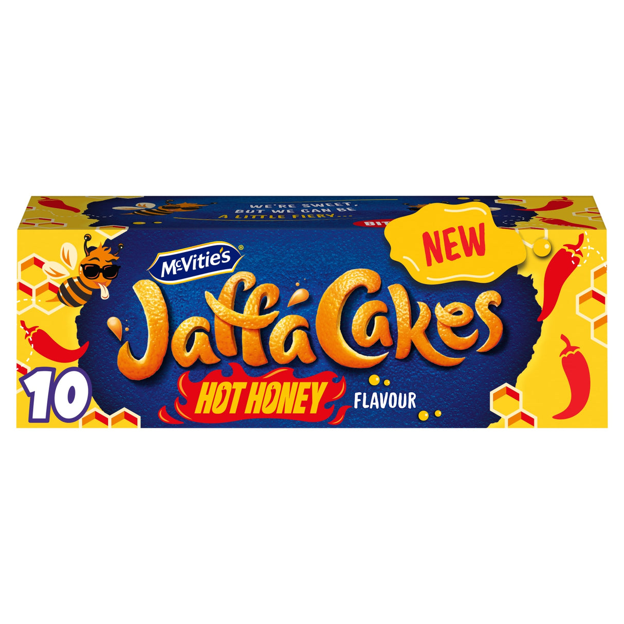 McVitie's Jaffa Cakes Hot Honey Flavour 10 Pack