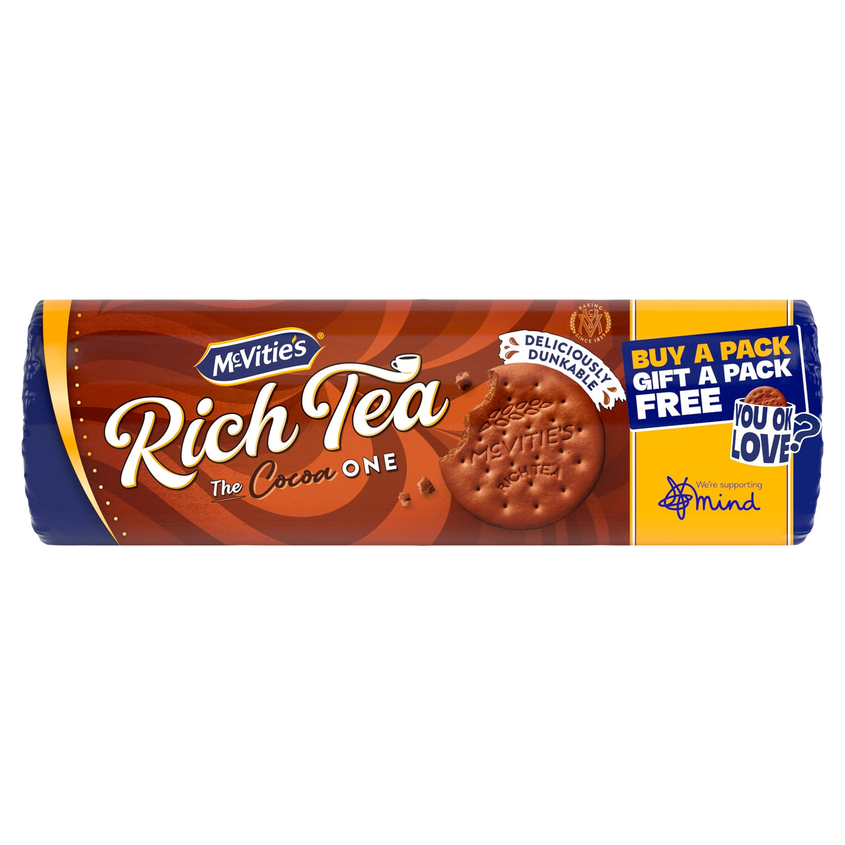 McVitie's Rich Tea Cocoa Biscuits 300 g