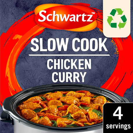 Schwartz Slow Cook Chicken Curry Recipe Mix 33 g