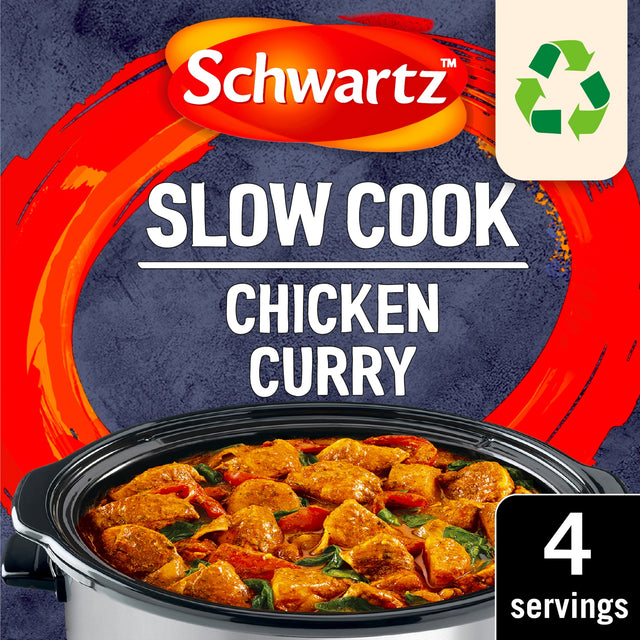 Schwartz Slow Cook Chicken Curry Recipe Mix 33 g