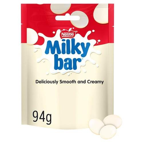 Milkybar White Chocolate Giant Buttons Sharing Bag 94 g