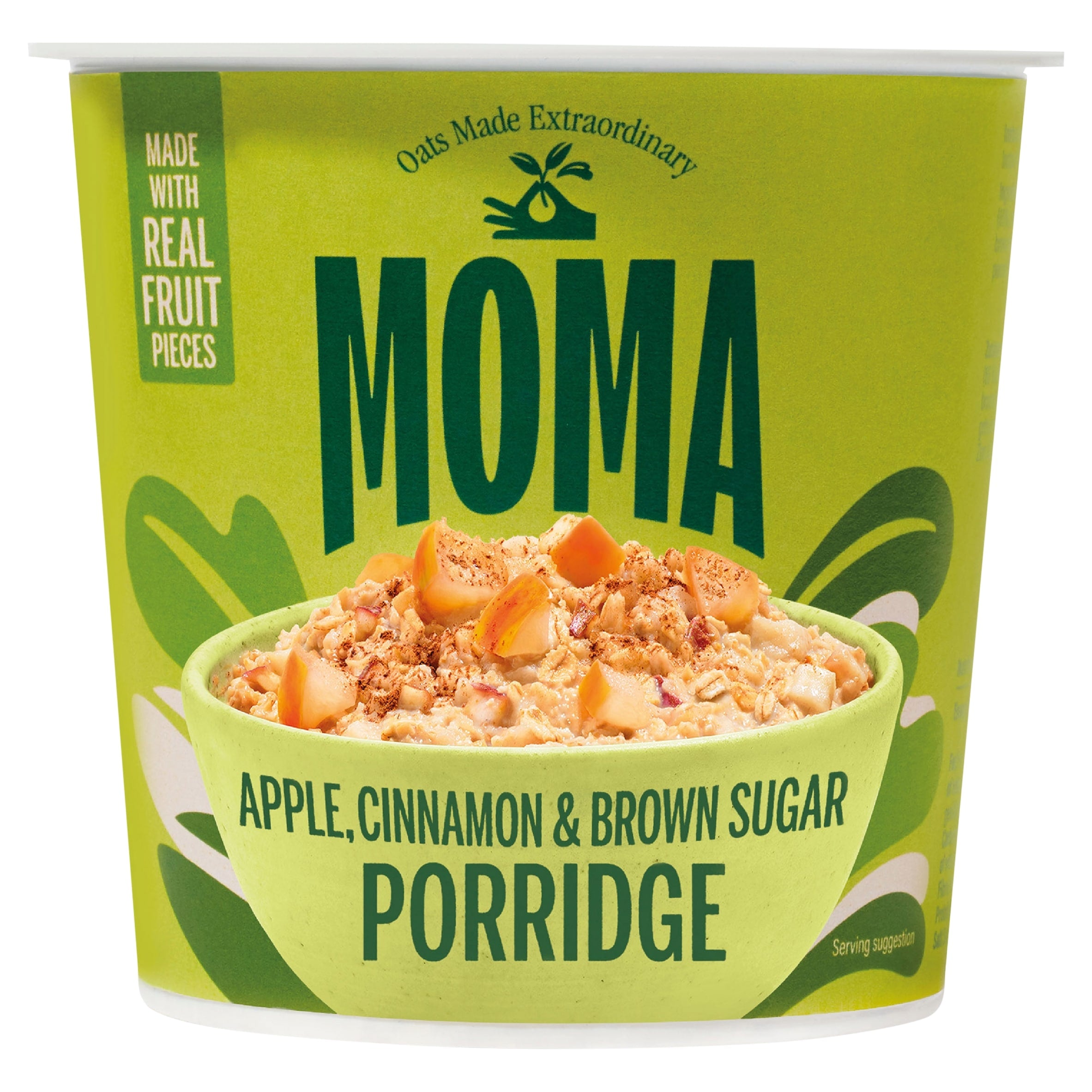 Moma Apple Cinnamon & Brown Sugar Porridge Pot 65 g