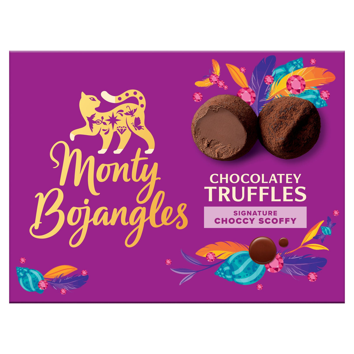 Monty Bojangles Choccy Scoffy Truffles 135 g