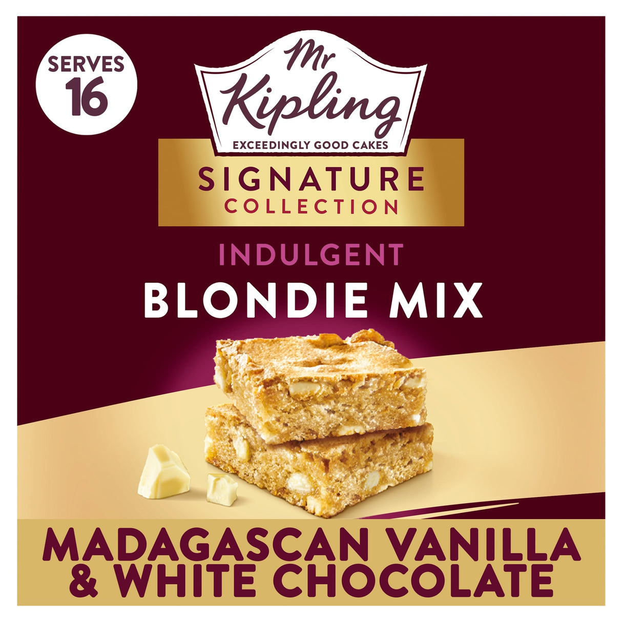 Mr Kipling Signature Vanilla & White Chocolate Blondie 368 g