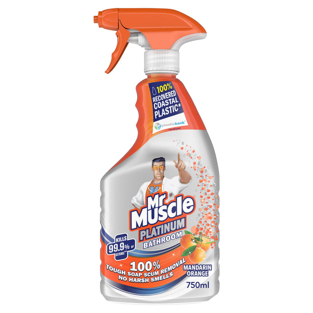 Mr Muscle Platinum Bathroom Mandarin Orange 750 ml