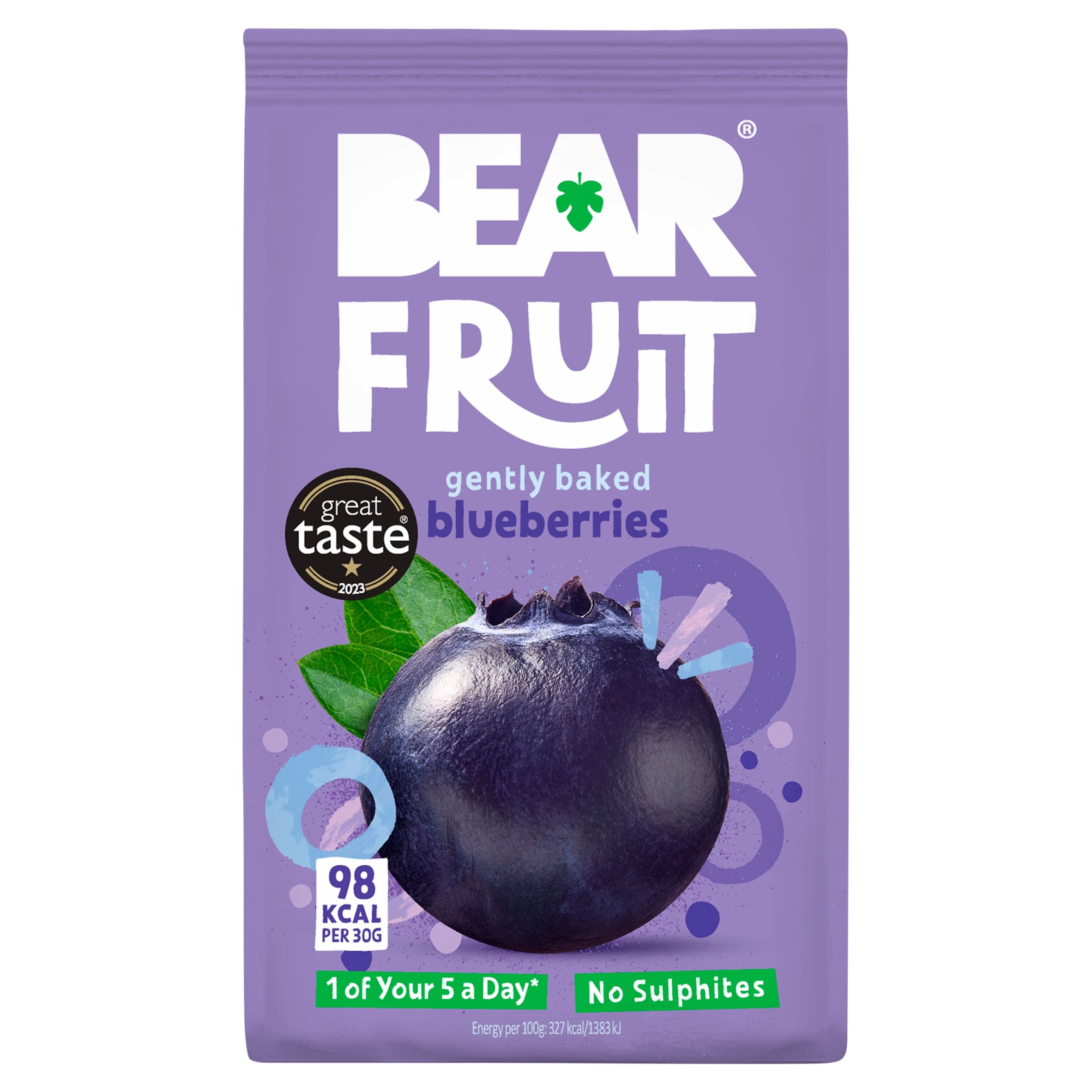 Bear Fruit Dried Blueberries 75 g