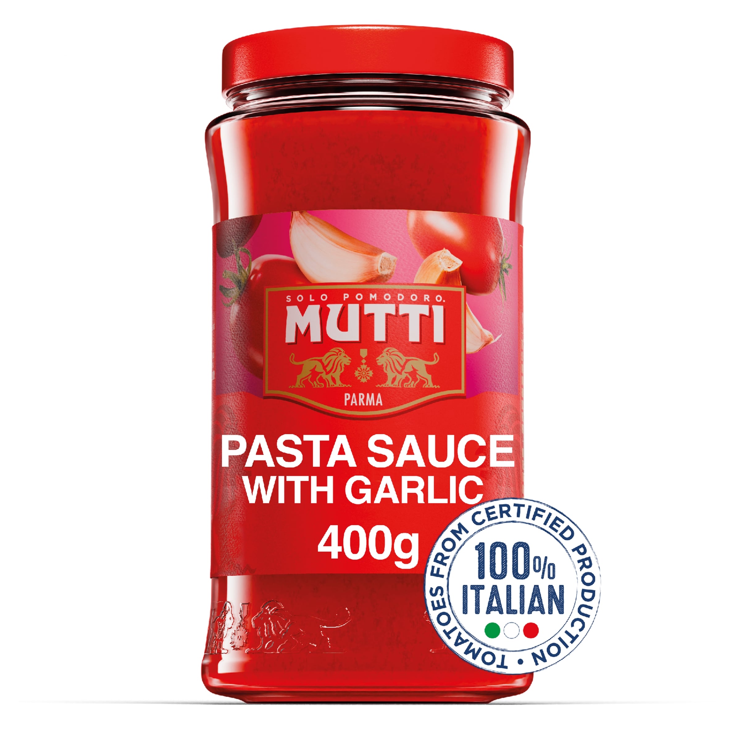 Mutti Tomato Pasta Sauce With Garlic 400 g