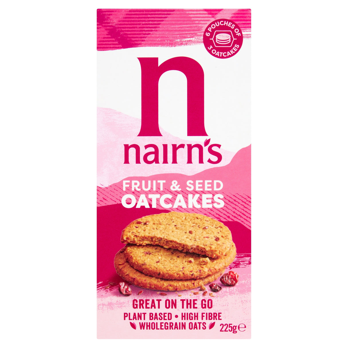 Nairn's Fruit & Seed Oatcakes 225 g