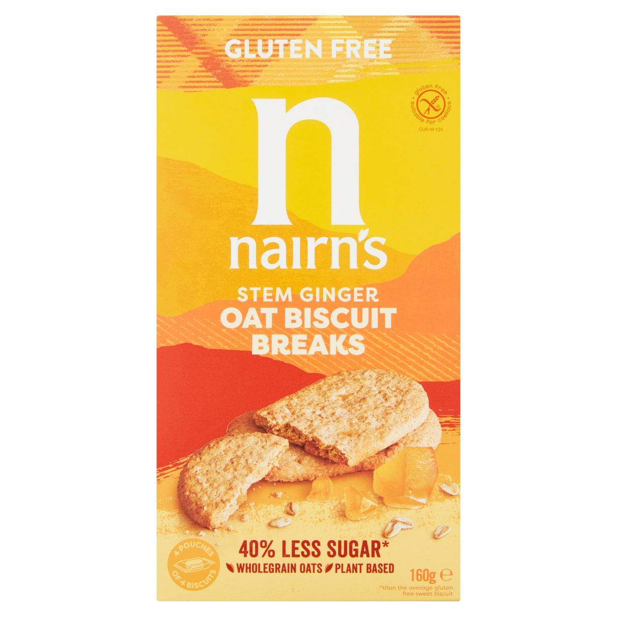 Nairn's Gluten Free Oat Biscuit Breaks 160 g