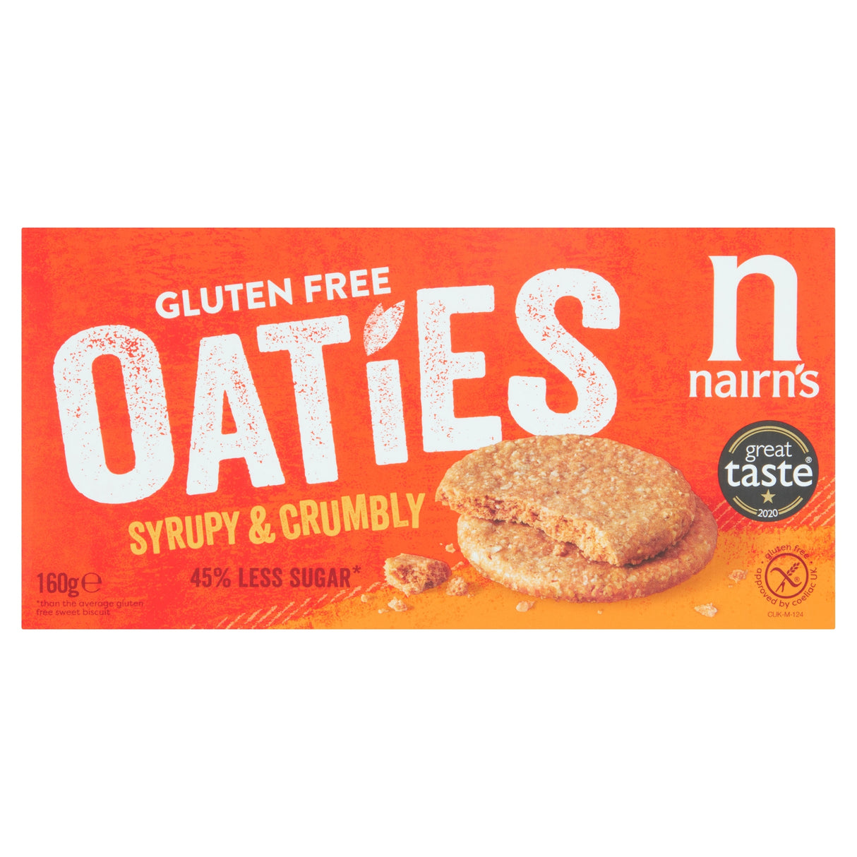 Nairn's Gluten Free Oaties Biscuits 160 g