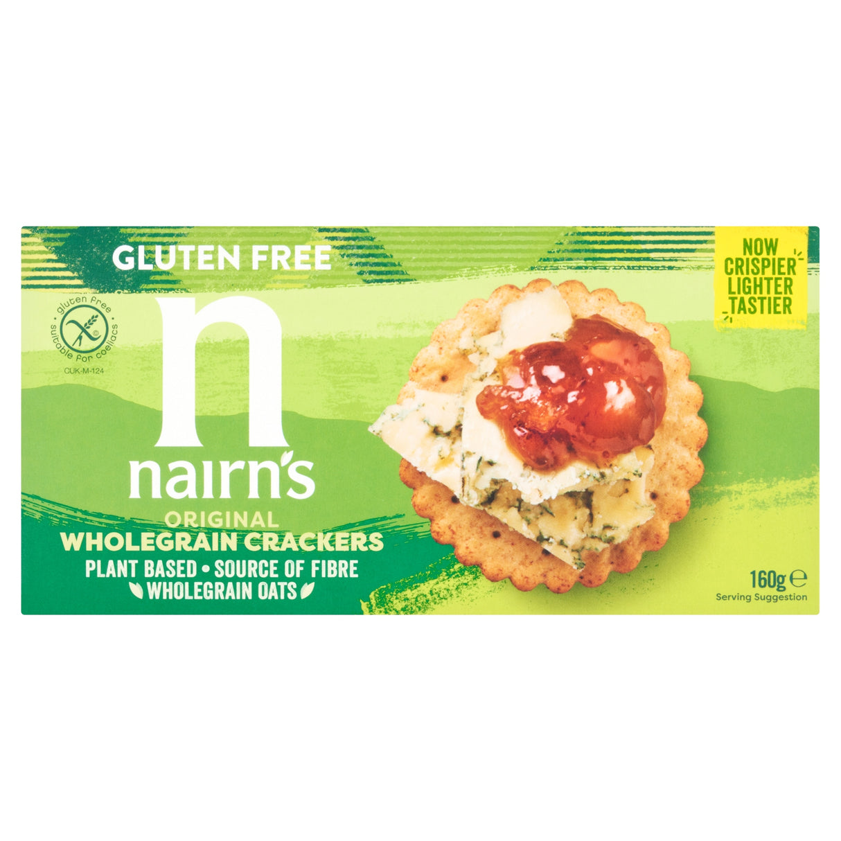 Nairn's Gluten Free Original Wholegrain Crackers 160 g