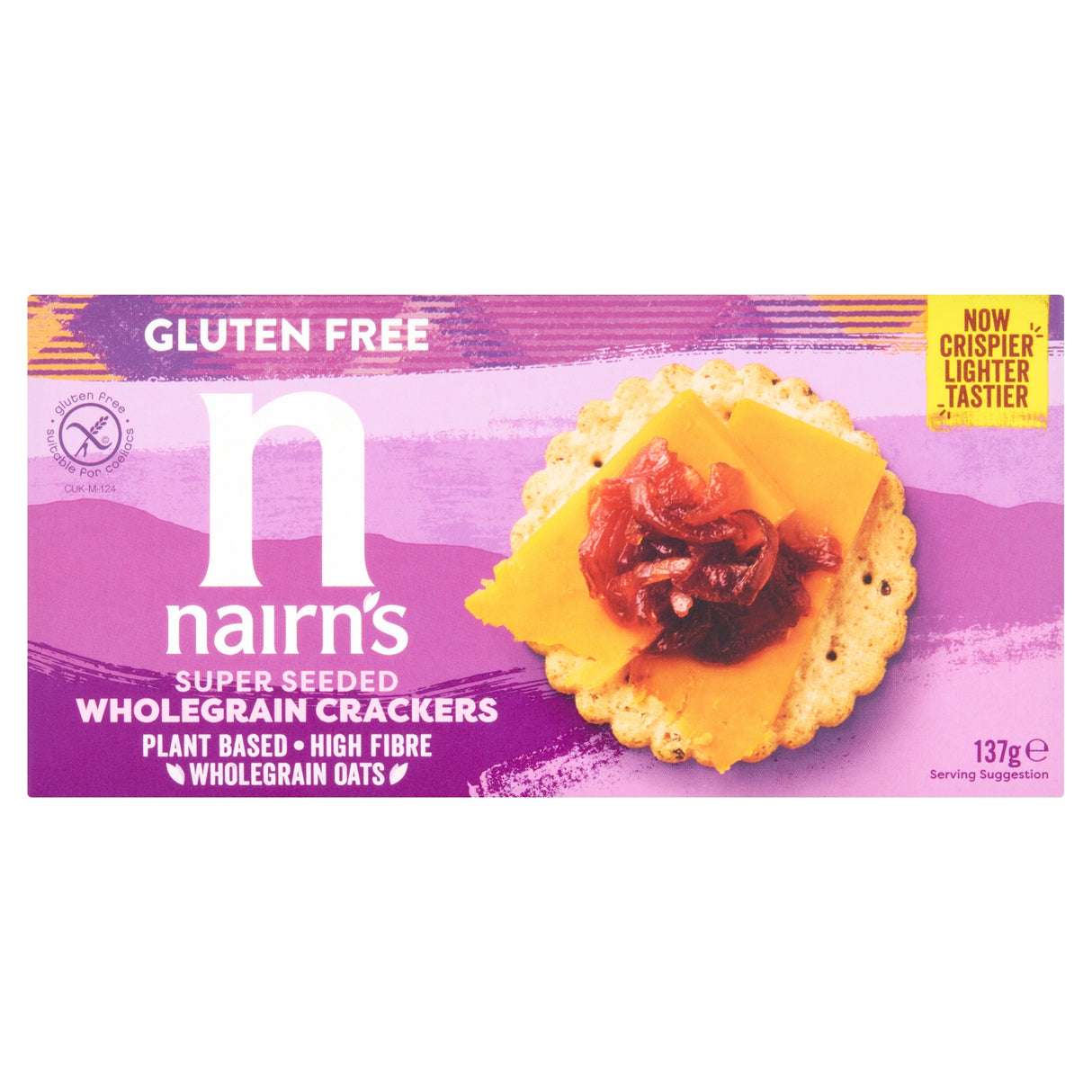 Nairn's Gluten Free Super Seeded Wholegrain Crackers 137 g
