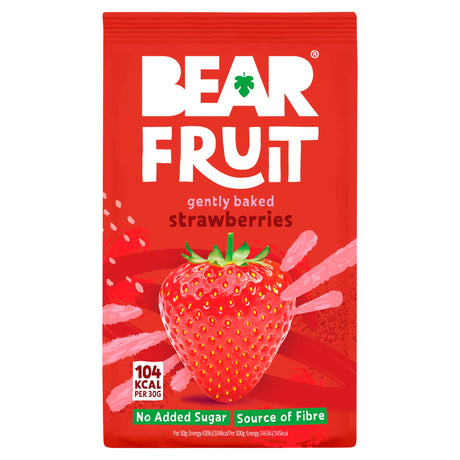 Bear Fruit Dried Strawberries 90 g