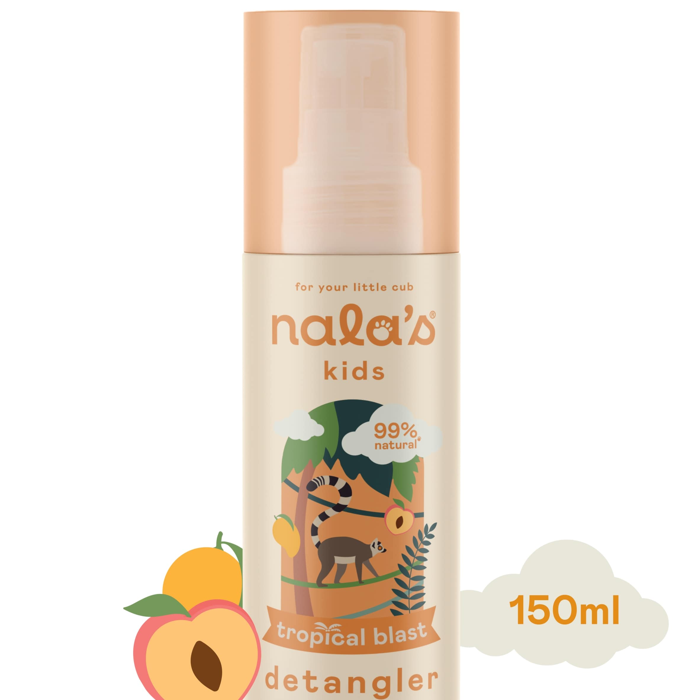 Nala's Kids Tropical Blast Hair Detangler Spray 150 ml