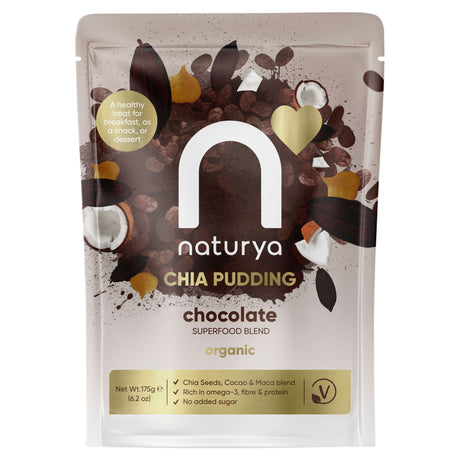 Naturya Chia Pudding Chocolate Organic 175 g