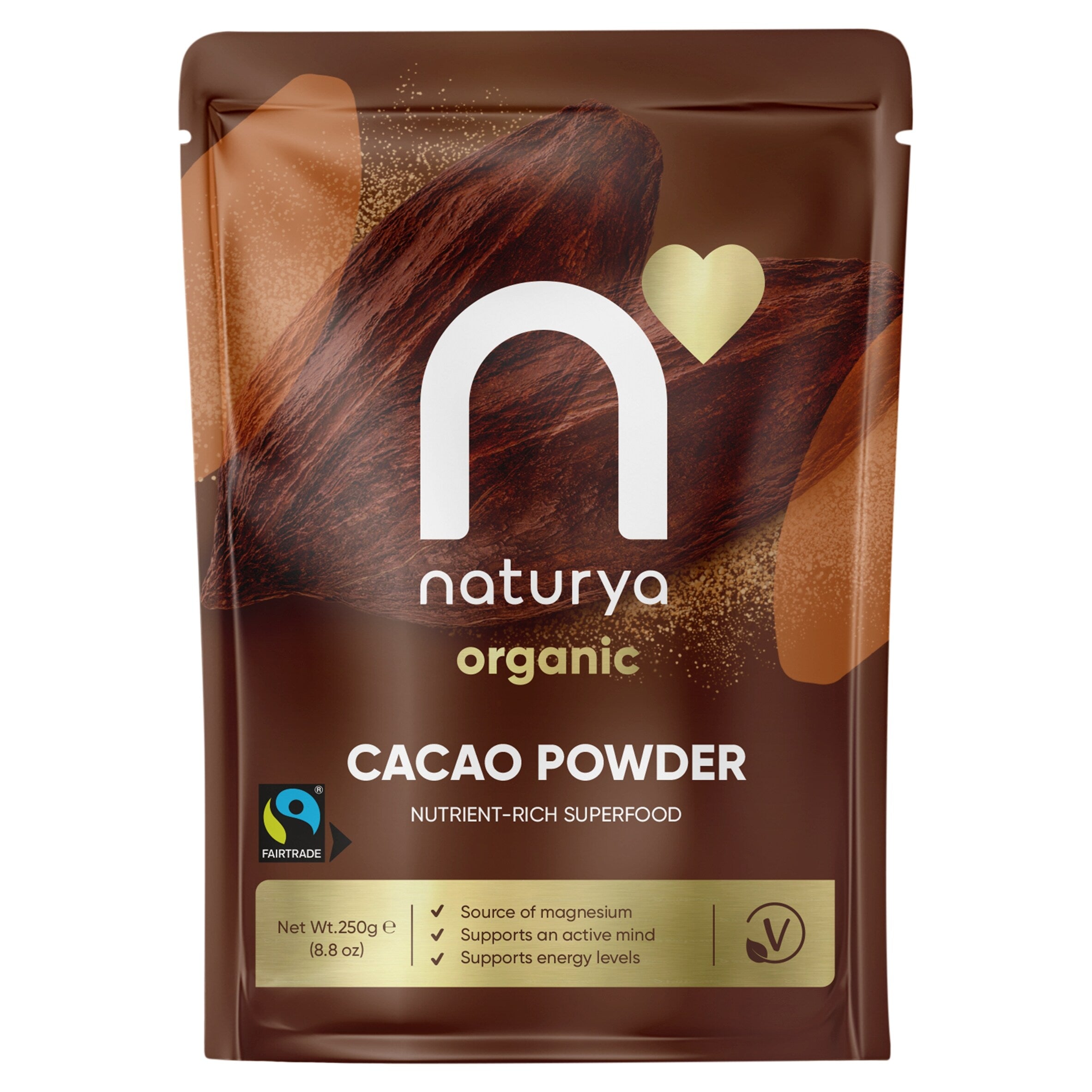 Naturya Fair Trade Organic Cacao Powder 250 g