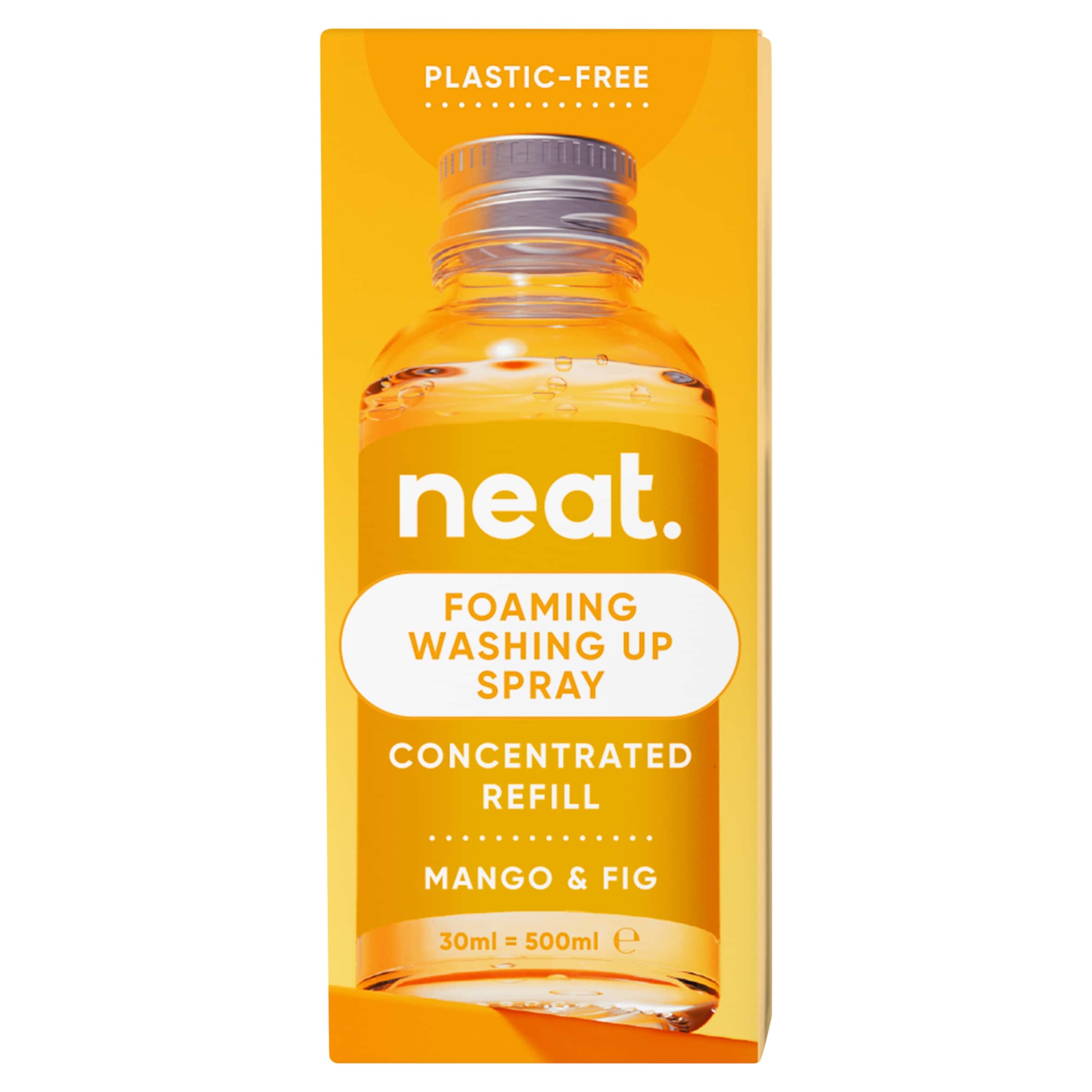 Neat Foaming Washing Up Spray Concentrated Refill Mango & Fig 30 ml
