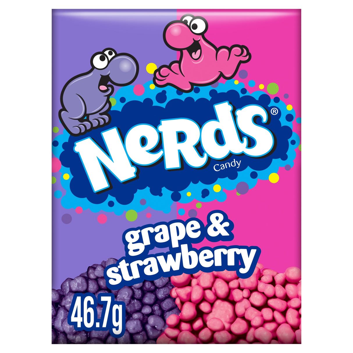 Nerds Candy Sweets Box Grape & Strawberry 46.7 g