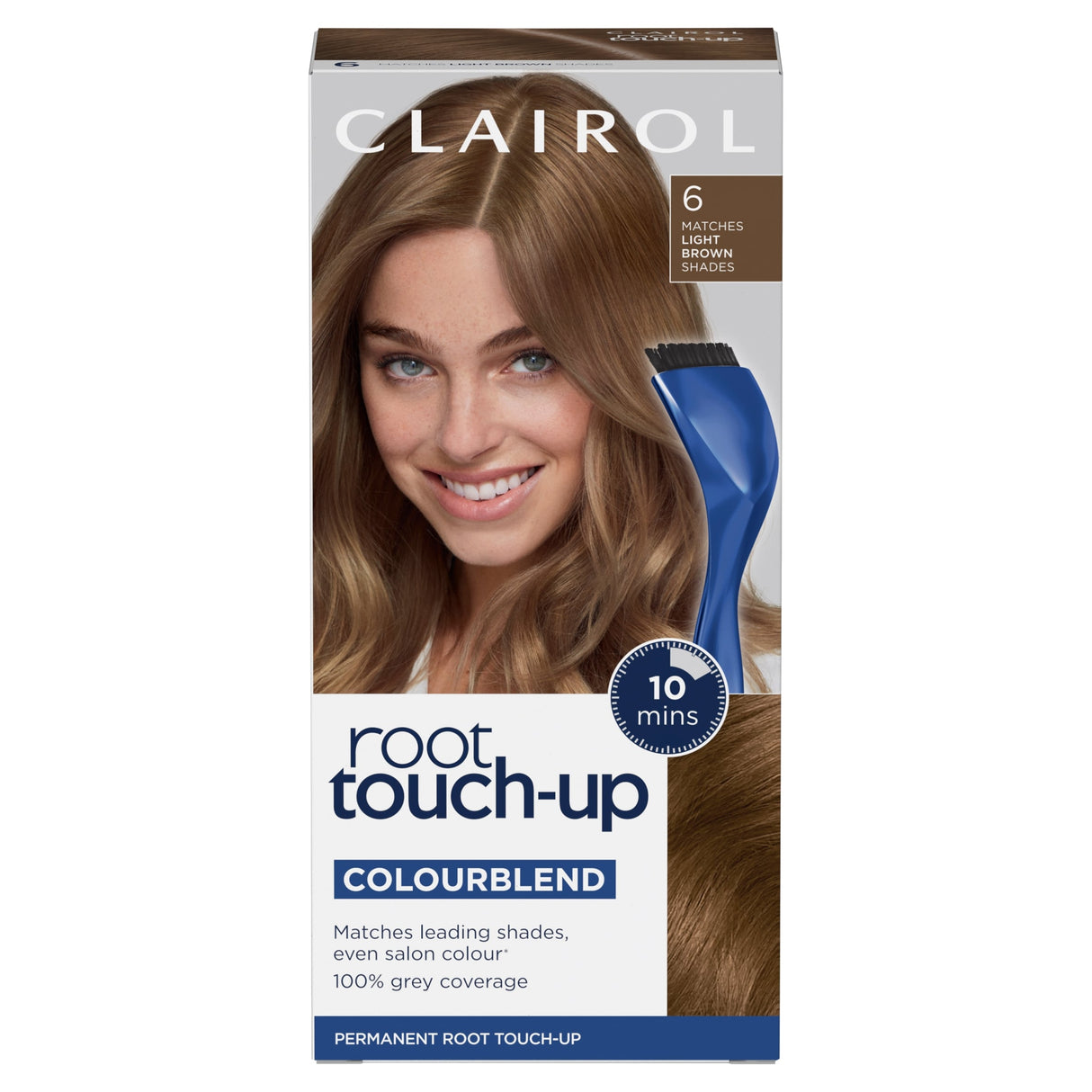 Nice'N Easy Root Touch Up Permanent Light Brown 6