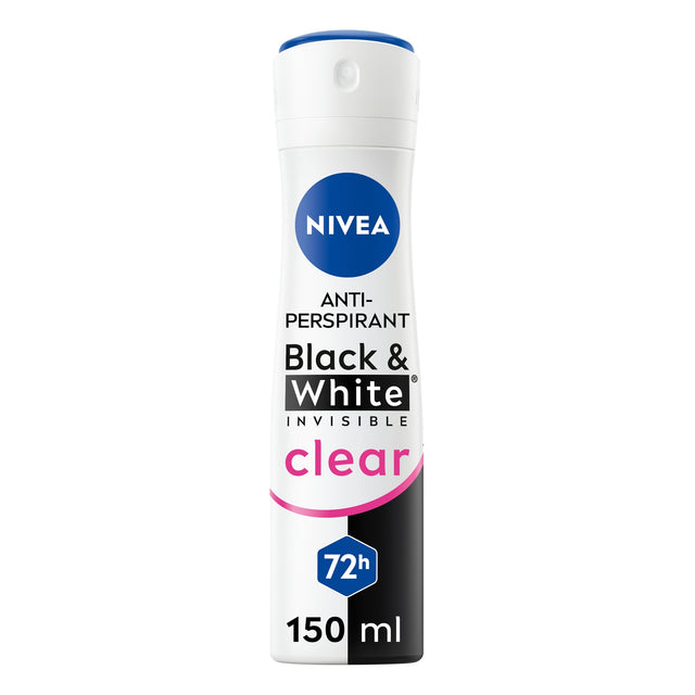 Nivea Black & White Original Anti-Perspirant Deodorant Spray 150 ml