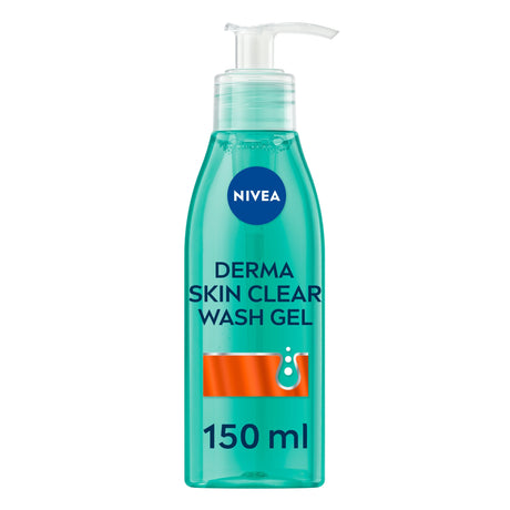 Nivea Derma Skin Clear Face Wash Gel 150 ml